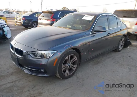 2018 BMW 330E Iperformance из США, поврежденный, VIN WBA8E1C59JA756226